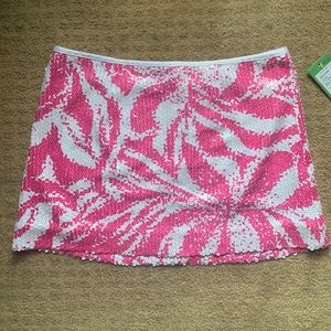 Sequin Lilly Pulitzer Skirt NYT